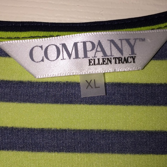 Ellen Tracy Company Stripe Dress - Picture 3 of 4
